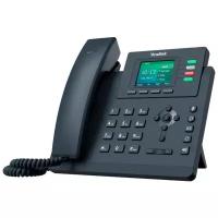 VoIP-телефон Yealink SIP-T33G, 4 линии, 4 SIP-аккаунта, цветной дисплей, PoE, черный