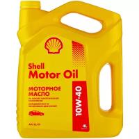 Масло моторное полусинтетическое motor oil 10w-40 4л 550051070 Shell 550051070