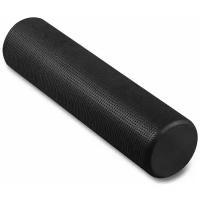 Ролик массажный для йоги INDIGO Foam roll IN022 Черный 60*15 см