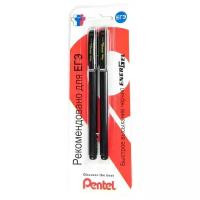 Ручка гелевая 2 шт. "Pentel" Energel, d 0.7 мм XBL417-AA, цвет чернил: черный