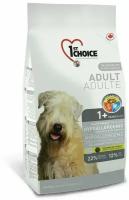 Корм сухой 1st Choice Adult Hypoallergenic All Breeds Гипоаллергенный для взрослых собак всех пород (с уткой и картофелем), 2,72 кг