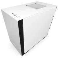 Корпус NZXT CA-H210I-W1 H210i Mini ITX White/Black Chassis with Smart Device 2, 2x120mm Aer F Case Fans, 1xLED Strip