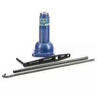 Домкрат механический бутылочный, 2 т, h подъема 270-485 мм, 2 части (домкрат, ручка)// Stels, 50105