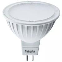 Navigator MR16 GU5.3 220V 5W(380lm) 4200K 4K матов. 40x50 пластик NLL-MR16-5-230-4K-GU5.3 94129