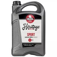 Минеральное моторное масло Igol Lubricants Heritage Sport SAE 40 5 л