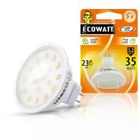 Лампа светодиодная Ecowatt 230B 2700K Warm White, GU5.3, MR16