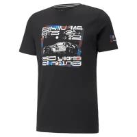 Футболка/PUMA/53480201/BMW MMS Stateme Car GraphTee/черный/XL