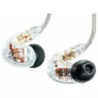 SHURE SE535-CL-EFS наушники внутриканальные (наушники вставные), три драйвера, прозрачные