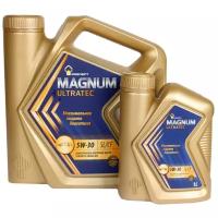 Полусинтетическое моторное масло Роснефть Magnum Ultratec 5W-30