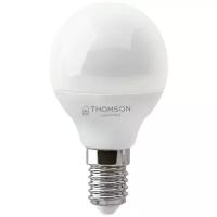 Лампочка Thomson TH-B2317 10 Вт, E14, 6500K, шар, холодный белый свет