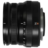 Объектив Fujifilm XF 16mm f/2.8 R WR, черный