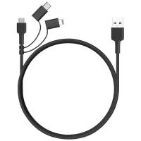 Кабель Aukey USB - Lightning/USB Type-C/MicroUSB