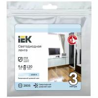 Светодиодная лента IEK LSR-2835W120-9.6-IP20-12V, 3 м