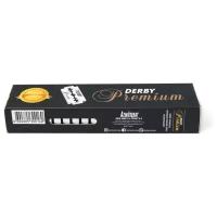 Сменные двусторонние лезвия Derby Лезвия Derby Premium Razor для Т-образного станка 100 шт