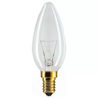 Лампа накаливания Philips, Standard 40W E14 230V B35 CL E14, B35, 40Вт