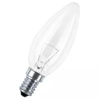 Лампа накаливания OSRAM Classic CL, E14, C35, 40Вт