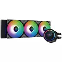 Система водяного охлаждения для процессора Deepcool GAMMAXX L360 A-RGB, черный/ARGB