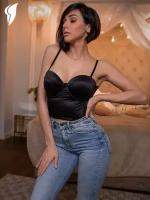 Топ Bona Fashion: Bustier "XXX"