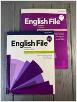 English file Beginner (4th edition) Student's Book + Workbook +DVD