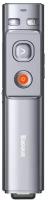 Пульт дистанционного управления для презентаций Baseus Orange Dot Wireless Presenter (Red Laser) Grey (WKCD000013)