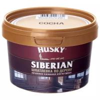 Шпатлевка HUSKY Siberian по дереву, сосна, 0.4 кг