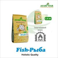 Acari Ciar Запеченный корм для кошек A`BAKED CAT Fish Holistic 1.5 кг Мини гранула