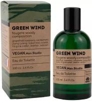 Delta parfum Туалетная вода мужская Vegan Man Studio Green Wind, 100ml