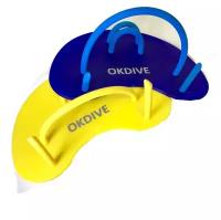 Лопатки для плавания Okdive OK00060BL, синий