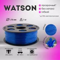 Watson пруток BestFilament 1.75 мм, 1 кг, 1 шт, синий, 1.75 мм