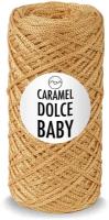 Шнур для вязания Caramel DOLCE Baby 2мм, Цвет: Миндаль, 240м/140г, карамель дольче бэби