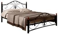 Кровать Форвард-мебель Синди Черный металл 140х200 см