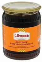 Экстракт ячменно-солодовый С. Пудовъ, 700 г