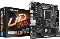 Материнская плата Gigabyte H610M S2H (V 1.2) LGA1700 2xDDR4 1xPCIex16 4xSATA 1xM.2 D-SUB DVI-D HDMI DP