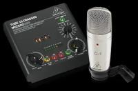 Behringer VOICE STUDIO набор для звукозаписи: MIC500USB ламповый предусилитель, конденсаторный микрофон C-1