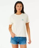 Футболка; Ж; THE TROPICS RELAXED TEE; цвет 3021 BONE; размер L