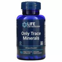 Life Extension Only Trace Minerals, Микроэлементы и Минералы 90 капсул