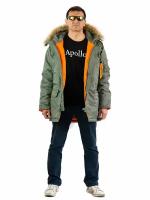 Парка мужская NORD STORM Tight HUSKY II Olive/Orange L