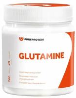 Аминокислота / Глютамин / Glutamine / PureProtein / 200г / Лесные ягоды