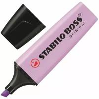 STABILO Текстовыделитель Boss Original Pastel 70, 1 шт, лавандовый, 1 шт