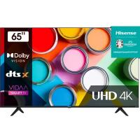 65" Телевизор Hisense 65A6BG 2022 LED, HDR, QLED, черный