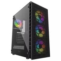 Корпус Powercase Mistral Z4С Mesh ARGB, Tempered Glass, 4x 120mm ARGB fan, fans controller & remote, чёрный, ATX (CMIZ4C-A4)