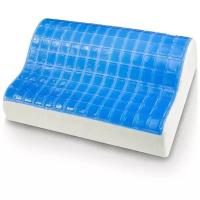 Подушка Espera ортопедическая Memory Foam Support 100S Cool Gel, (ППУГ-5977), 30 х 50 см, высота 10 см