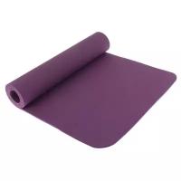 Коврик Sangh, для йоги, размеры 183 х 61 х 0,6 см, цвет фиолетовый