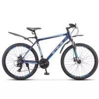 Горный (MTB) велосипед STELS Navigator 620 MD 26 V010 (2018) темно-синий 19" (требует финальной сборки)