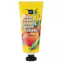 Farmstay Крем для тела Real Peach Hand and Body Cream с персиком