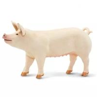 Фигурка Safari Ltd Farm Крупная белая свинья 100269