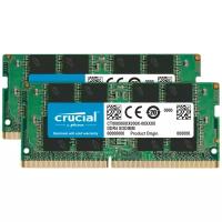 Оперативная память Crucial 8 ГБ (4 ГБ x 2 шт.) DDR4 2666 МГц SODIMM CL19 CT2K4G4SFS8266