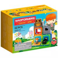 Магнитный конструктор MAGFORMERS 717009 Town Set - Bank