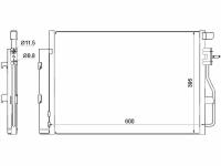 ST-CVA6-394-0 Радиатор кондиционера Chevrolet Aveo 11-15 / Cobalt 13- / Opel Mokka 12-19 / Chevrolet Tracker 13-15