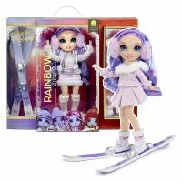 Кукла Rainbow High Вайолет Уиллоу - Violet Willow Фиолетовая Зимняя мода Winter Break Fashion 574804